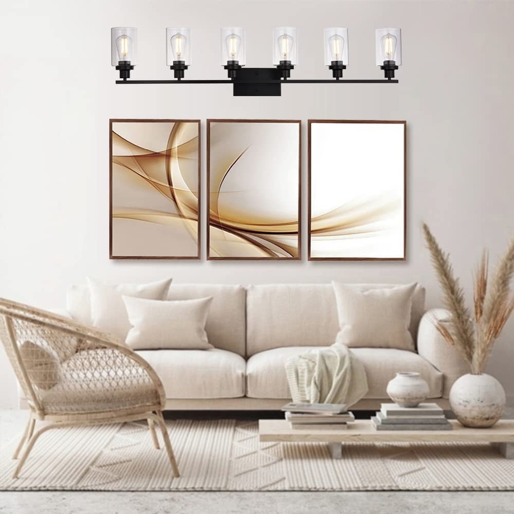 Clear Glass Wall Lighting, 2 Light: image 9