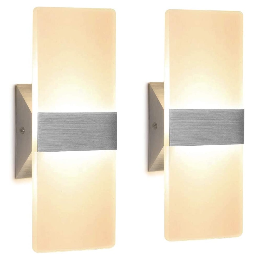 Modern Wall Sconce, Warm White: image 1
