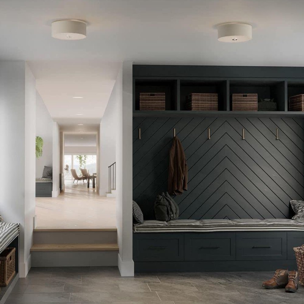 Two-Light Ceiling Flush Mount: image 8