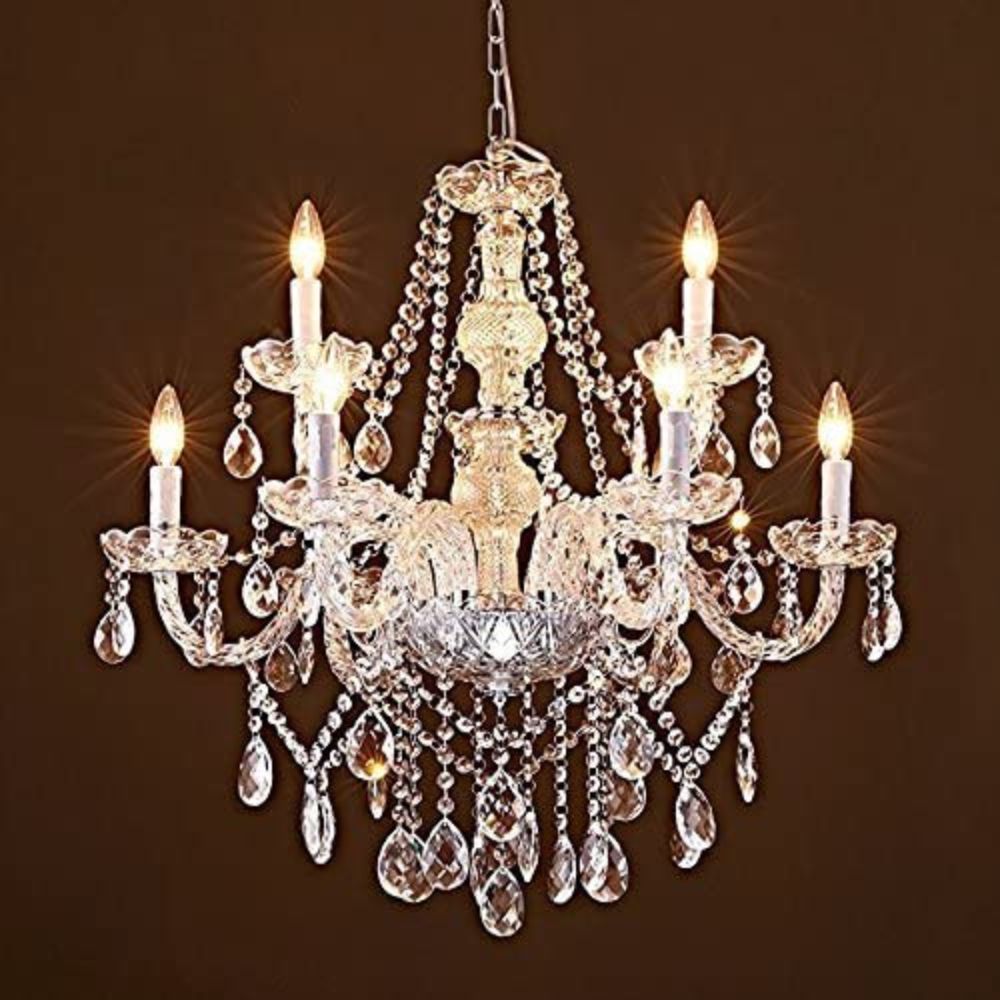 Classic Crystal Glass Chandelier: image 4