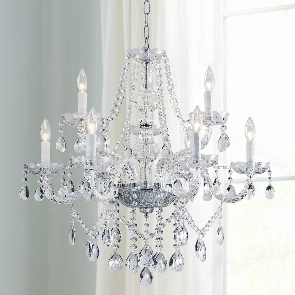 Classic Crystal Glass Chandelier: image 5