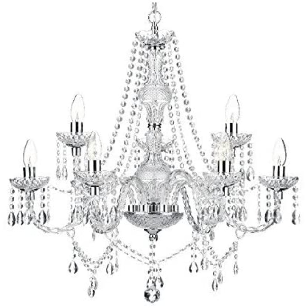 Classic Crystal Glass Chandelier