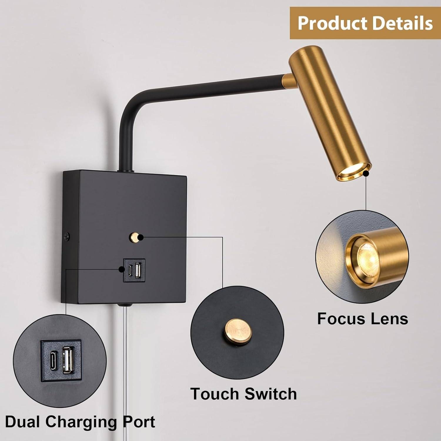 Wall Sconce Light: image 11