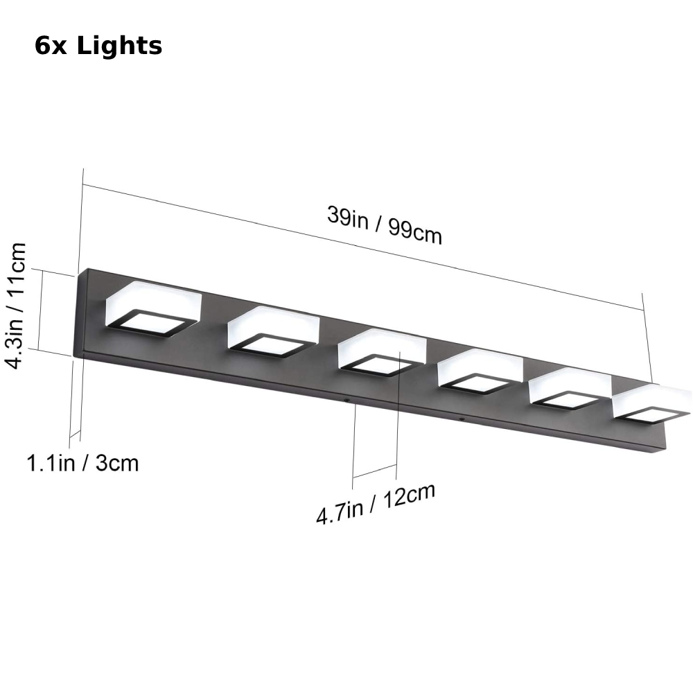 Bathroom Vanity Light, 4 Light: image 3
